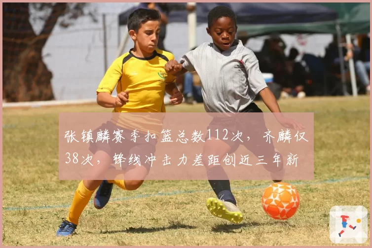张镇麟赛季扣篮总数112次,齐麟仅38次,锋线冲击力差距创近三年新高