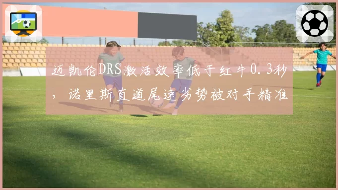 迈凯伦DRS激活效率低于红牛0.3秒,诺里斯直道尾速劣势被对手精准利用